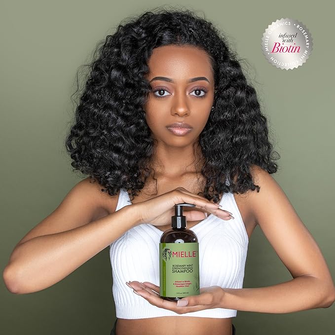 Mielle Organics Rosemary Mint Strengthening Shampoo Infused with Biotin